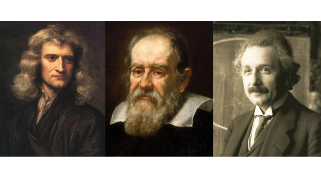 three famous physicists
